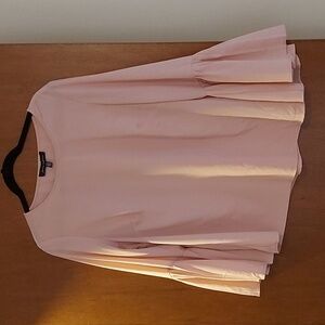 Jasmine & Juliana 1x pink cream blush blouse